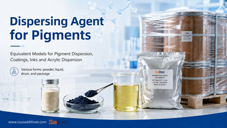 How to select equivalent models of dispersing agent for pigments
